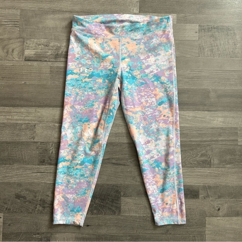 Under Armour Girls Multi-Colored Tie Dye Legging Pants